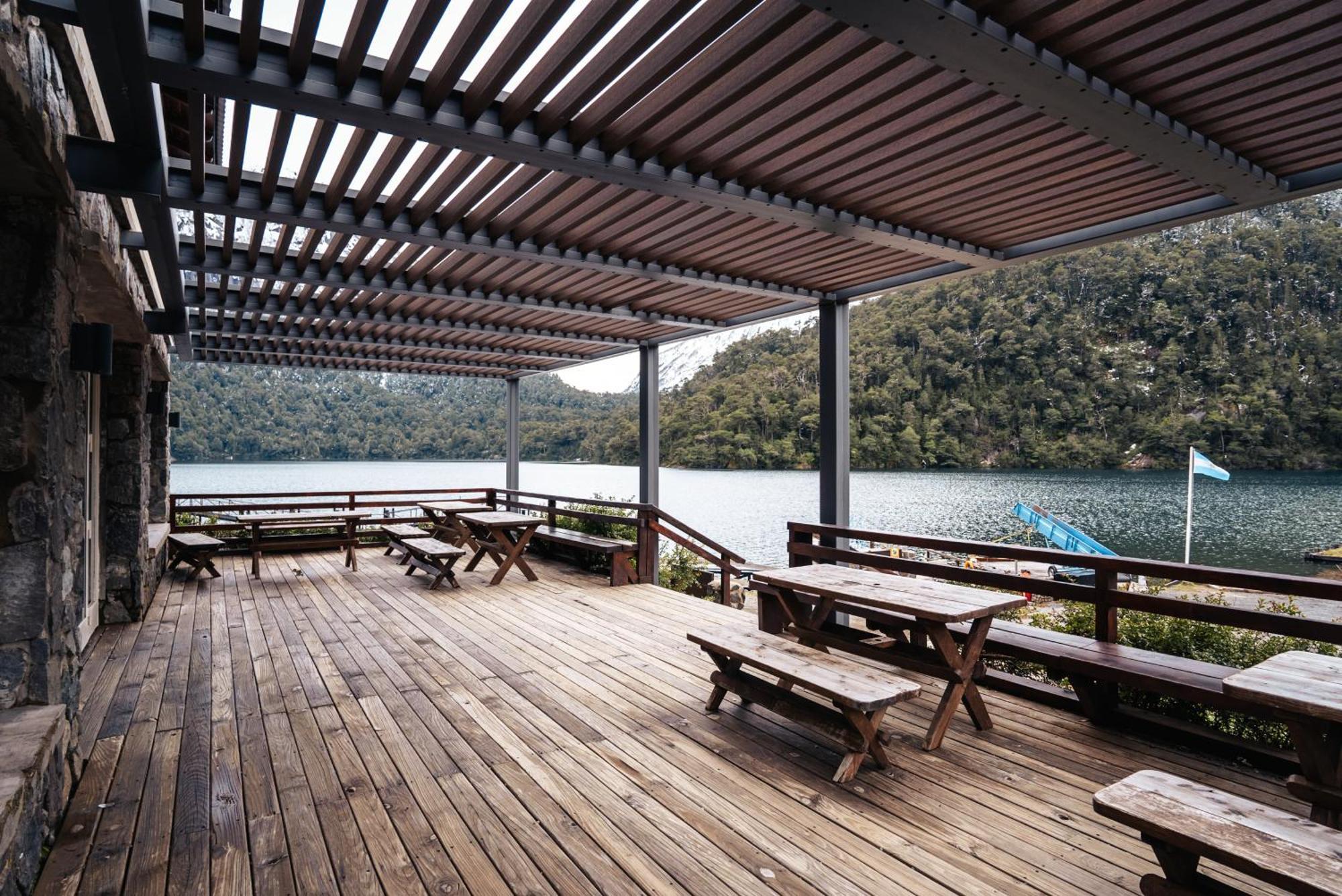 Hotel Puerto Blest Bagian luar foto